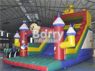  Backyard Toys Inflatable Mickey Mouse Slide For Sale BY-DS-045